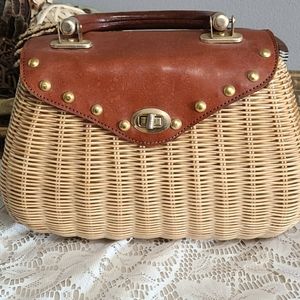 Vintage Wicker Bag